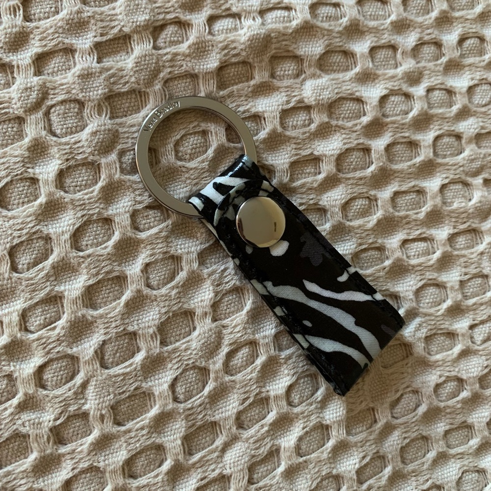 Vera Bradley Canterberry Cobalt Loop Keychain